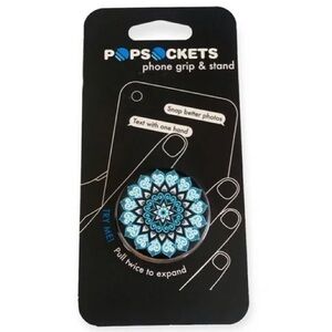PopSocket Blue Mandala Phone Grip & Stand